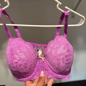 Victoria's Secret Lavender Lace Bra